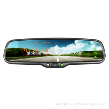 the best driving assistant car smart GPS navigation mirror monitor can support backup camera display and Gps navigation system